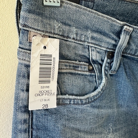 NWT Citizens of Humanity Rocket Crop Fizzle - Picture 2 of 6